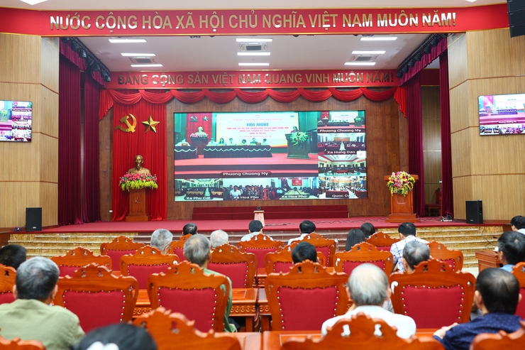 Xã Thạch Thất phối hợp tổ chức hội nghị tiếp xúc cử tri, vận động bầu cử đại biểu Quốc hội khoá XVI, nhiệm kỳ 2026 - 2031- Ảnh 1.