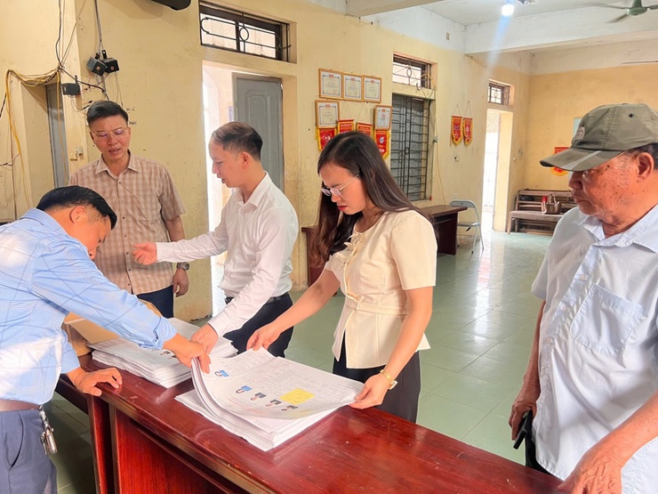 Đoàn Công tác số 02 của Ban thường vụ Đảng uỷ kiểm tra công tác chuẩn bị bầu cử đại biểu Quốc hội lần thứ XVI và đại biểu HĐND các cấp nhiệm kỳ 2026 – 2031 tại 5 thôn- Ảnh 3.