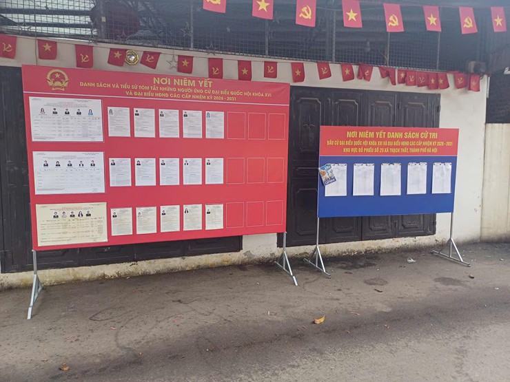 Xã Thạch Thất công khai danh sách người ứng cử đại biểu Quốc hội và HĐND các cấp, tạo điều kiện để cử tri nghiên cứu, lựa chọn đại biểu tiêu biểu- Ảnh 5.