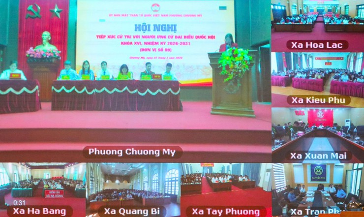 Ứng cử viên đại biểu Quốc hội khóa XVI, nhiệm kỳ 2026 - 2031 tiếp xúc cử tri Đơn vị bầu cử số 9- Ảnh 1.