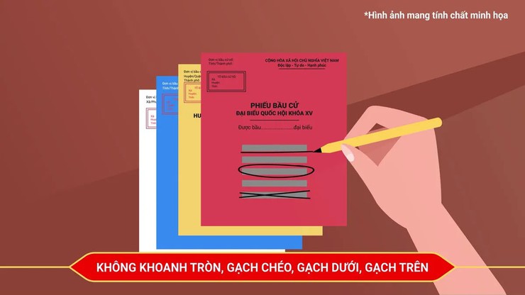 TUYÊN TRUYỀN QUY ĐỊNH VỀ PHIẾU BẦU CỬ- Ảnh 4.