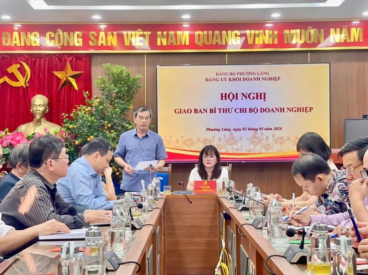 ĐẢNG ỦY DOANH NGHIỆP PHƯỜNG LÁNG TĂNG CƯỜNG LÃNH ĐẠO, ĐỒNG HÀNH CÙNG DOANH NGHIỆP THỰC HIỆN NHIỆM VỤ QUÝ I/2026 - Ảnh 2.