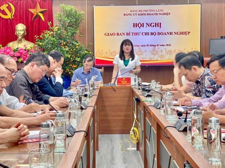 ĐẢNG ỦY DOANH NGHIỆP PHƯỜNG LÁNG TĂNG CƯỜNG LÃNH ĐẠO, ĐỒNG HÀNH CÙNG DOANH NGHIỆP THỰC HIỆN NHIỆM VỤ QUÝ I/2026 - Ảnh 1.