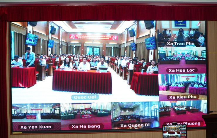 Hội nghị trực tuyến tiếp xúc cử tri để người ứng cử đại biểu Quốc hội khóa XVI , đại biểu HĐND các cấp nhiệm kỳ 2026 – 2031 vận động bầu cử, tại đơn vị bầu cử số 09.  - Ảnh 6.