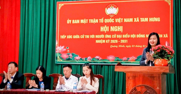 Chương trình hành động của bà Nguyễn Thị Bích Thuỷ - Phó Bí thư Thường trực Đảng uỷ xã Tam Hưng ứng cử đại biểu HĐND xã nhiệm kỳ 2026-2031, đơn vị bầu cử số 3- Ảnh 2.