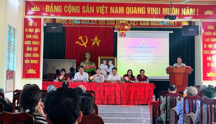 ỨNG CỬ VIÊN HĐND XÃ HÒA XÁ KHÓA II, ĐƠN VỊ BẦU CỬ SỐ 5 HOÀN THÀNH TIẾP XÚC CỬ TRI VẬN ĐỘNG BẦU CỬ- Ảnh 2.