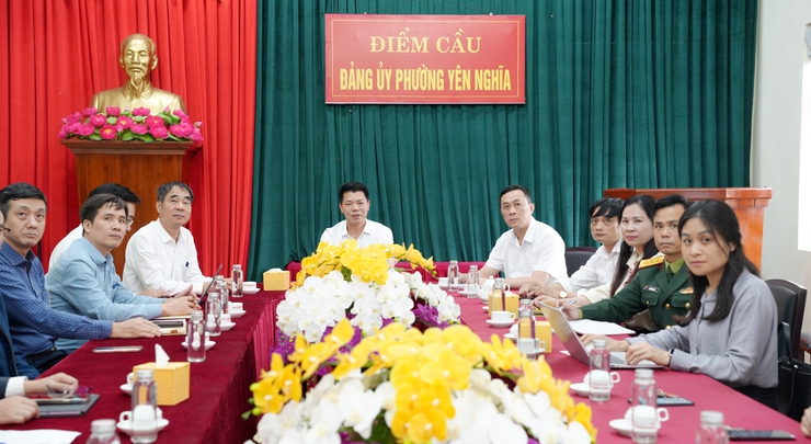 Yên Nghĩa tham dự hội nghị giao ban công tác tháng 2, triển khai nhiệm vụ trọng tâm tháng 3/2026 của Thành phố Hà Nội- Ảnh 3.