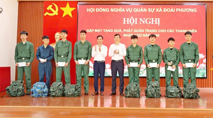 Đoài Phương sẵn sàng cho Ngày hội giao quân

- Ảnh 1.