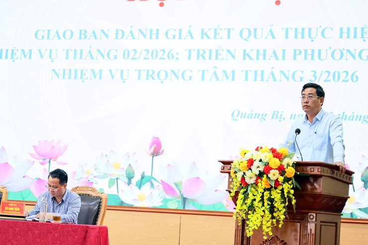 UBND xã Quảng Bị: Hội nghị giao ban đánh giá kết quả thực hiện nhiệm vụ tháng 2; triển khai phương hướng nhiệm vụ tháng 3/2026- Ảnh 8.