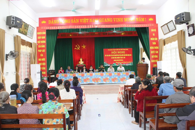 ĐƠN VỊ BẦU CỬ SỐ 2 TỔ CHỨC HỘI NGHỊ THỨ 3 TẠI THÔN MIÊNG THƯỢNG- Ảnh 4.