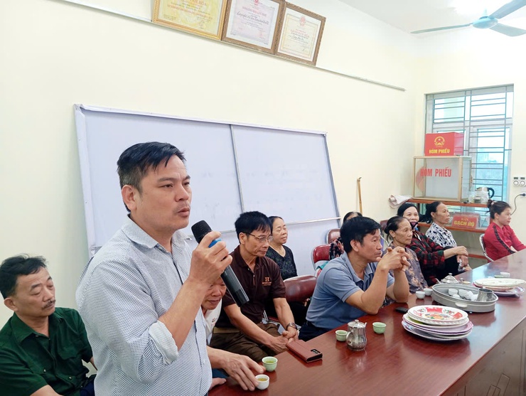 HỘI NGHỊ TIẾP XÚC CỬ TRI VẬN ĐỘNG BẦU CỬ ĐẠI BIỂU HĐND XÃ ỨNG THIÊN NHIỆM KỲ 2026–2031 TẠI THÔN ĐẠO TÚ- Ảnh 4.