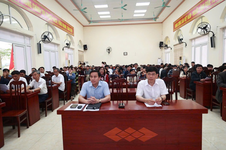 Ứng Thiên tập huấn nghiệp vụ bầu cử, bảo đảm tổ chức bầu cử đúng luật, an toàn và hiệu quả- Ảnh 2.