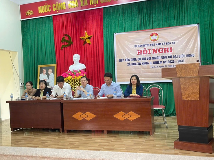 ỨNG CỬ VIÊN HĐND XÃ HÒA XÁ KHÓA II, ĐƠN VỊ BẦU CỬ SỐ 5 HOÀN THÀNH TIẾP XÚC CỬ TRI VẬN ĐỘNG BẦU CỬ- Ảnh 3.