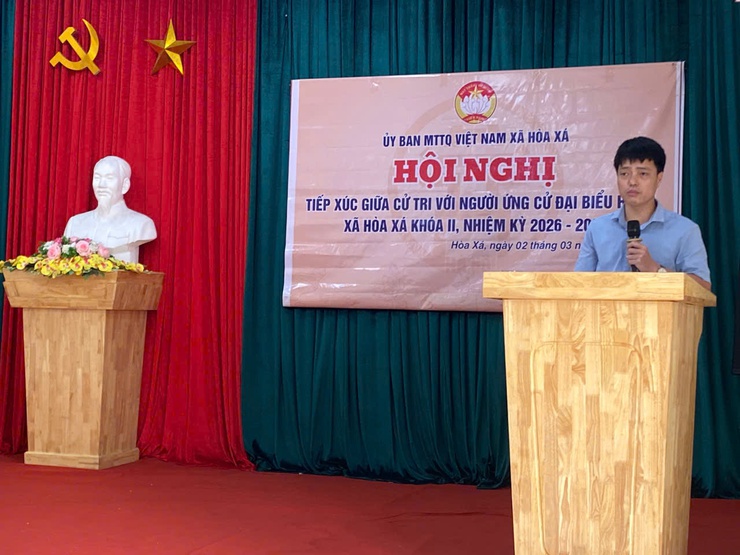 Ứng cử viên đơn vị bầu cử số 2 tiếp xúc cử tri vận động bầu cử- Ảnh 7.