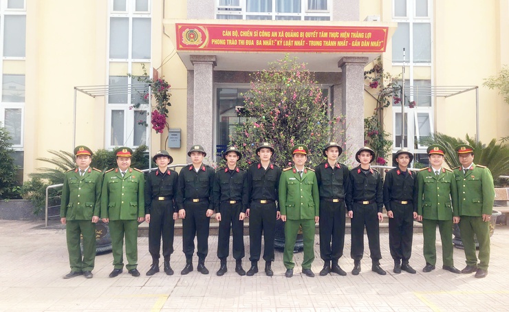 Công an xã Quảng Bị tổ chức hội nghị gặp mặt, động viên công dân thực hiện nghĩa vụ công an nhân dân năm 2026- Ảnh 1.