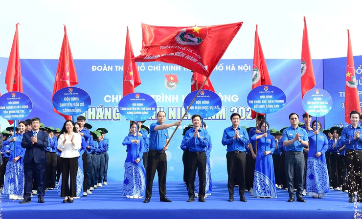 Hà Nội ký kết hợp tác “Hành chính số – Thanh niên số”: Phát huy vai trò xung kích của tuổi trẻ trong chuyển đổi số Thủ đô- Ảnh 1.