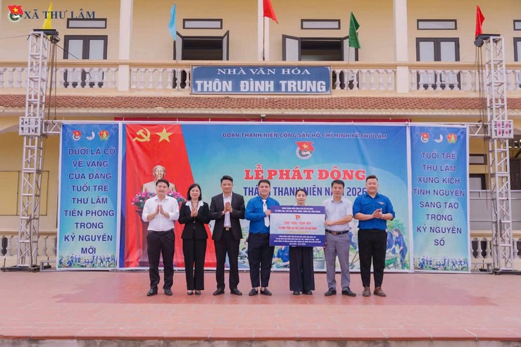 TUỔI TRẺ THƯ LÂM SÔI NỔI LỄ PHÁT ĐỘNG THÁNG THANH NIÊN NĂM 2026- Ảnh 9.