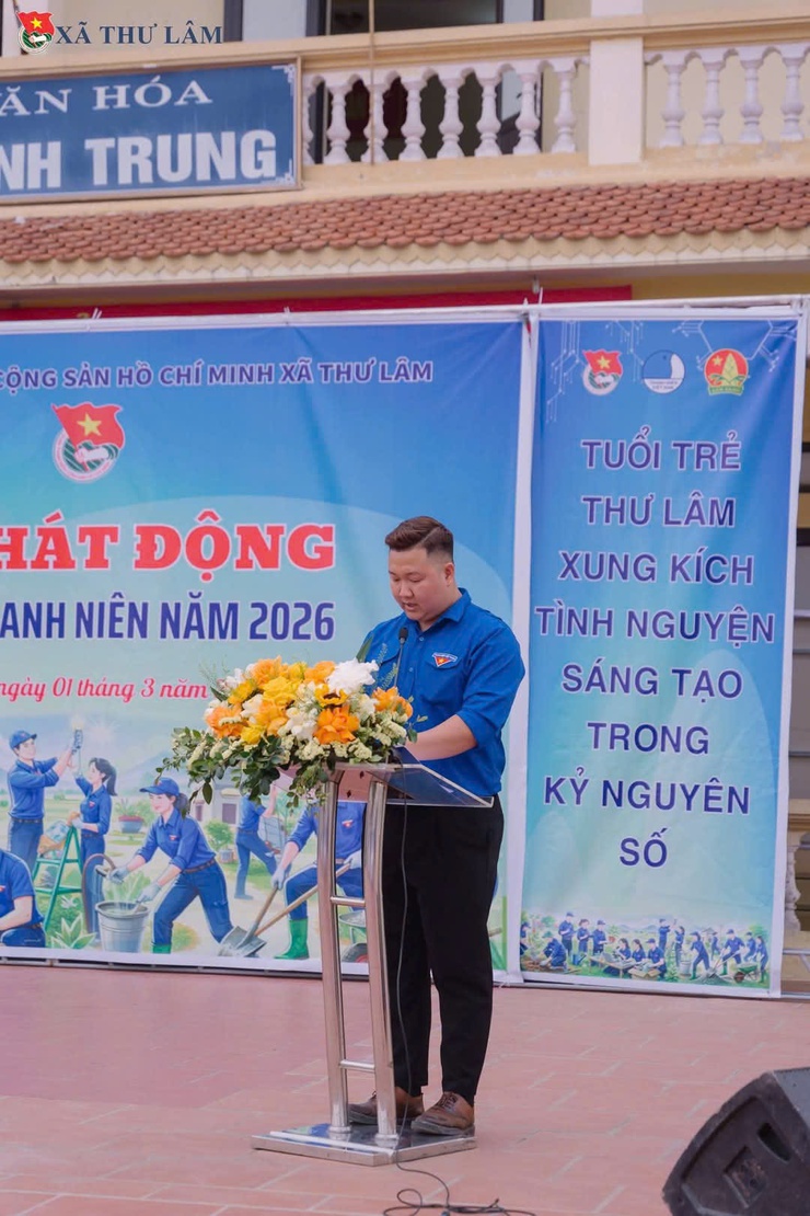 TUỔI TRẺ THƯ LÂM SÔI NỔI LỄ PHÁT ĐỘNG THÁNG THANH NIÊN NĂM 2026- Ảnh 6.
