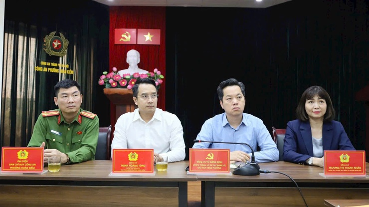 Công an phường Hoàn Kiếm triển khai chu đáo công tác chuẩn bị bầu cử- Ảnh 1.