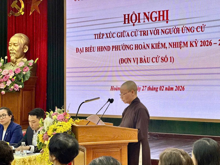 Hội nghị tiếp xúc giữa cử tri với người ứng cử Đại biểu HĐND phường Hoàn Kiếm, nhiệm kỳ 2026-2031- Ảnh 29.