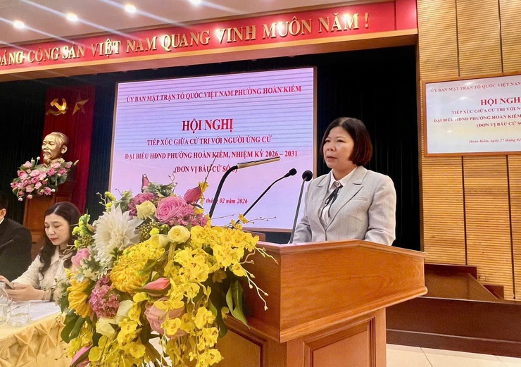 Hội nghị tiếp xúc giữa cử tri với người ứng cử Đại biểu HĐND phường Hoàn Kiếm, nhiệm kỳ 2026-2031- Ảnh 25.