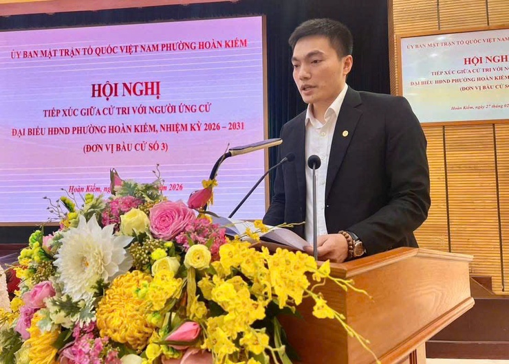 Hội nghị tiếp xúc giữa cử tri với người ứng cử Đại biểu HĐND phường Hoàn Kiếm, nhiệm kỳ 2026-2031- Ảnh 22.