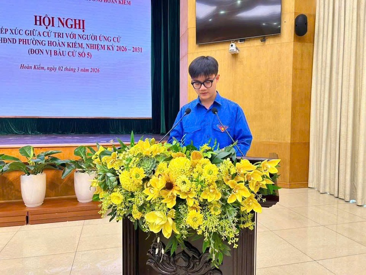 Hội nghị tiếp xúc giữa cử tri với người ứng cử Đại biểu HĐND phường Hoàn Kiếm, nhiệm kỳ 2026-2031- Ảnh 36.