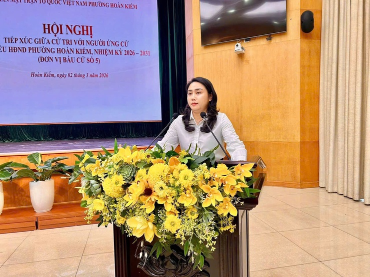 Hội nghị tiếp xúc giữa cử tri với người ứng cử Đại biểu HĐND phường Hoàn Kiếm, nhiệm kỳ 2026-2031- Ảnh 38.