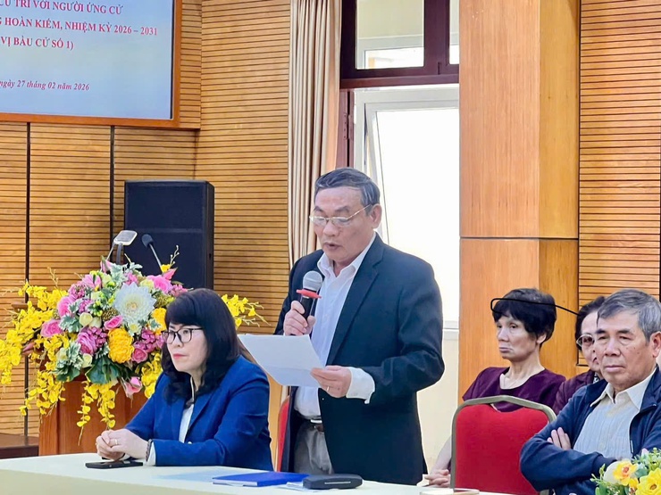 Hội nghị tiếp xúc giữa cử tri với người ứng cử Đại biểu HĐND phường Hoàn Kiếm, nhiệm kỳ 2026-2031- Ảnh 44.