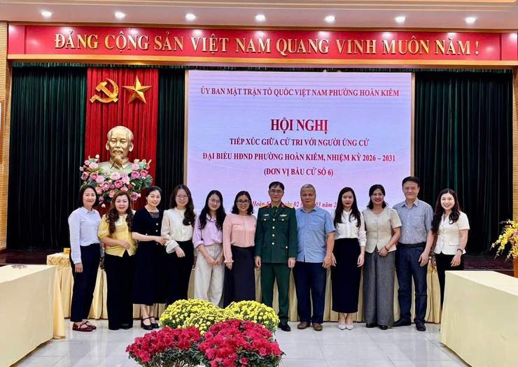 Hội nghị tiếp xúc giữa cử tri với người ứng cử Đại biểu HĐND phường Hoàn Kiếm, nhiệm kỳ 2026-2031- Ảnh 61.