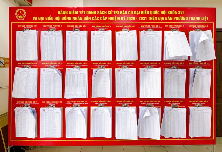 Phường Thanh Liệt rộn ràng khí thế hướng tới Ngày hội toàn dân- Ảnh 1.