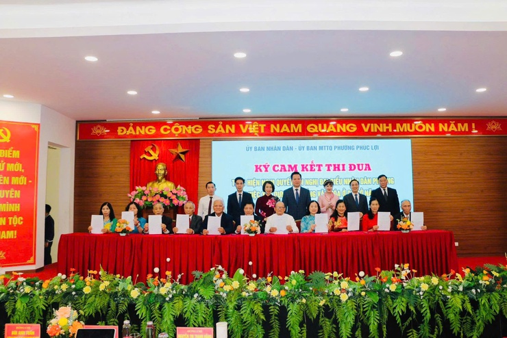 Phúc Lợi bàn giải pháp thực hiện chuyển đổi số, khắc phục 5 điểm nghẽn của Thành phố, phát động các cuộc thi tại Hội nghị đại biểu Nhân dân phường năm 2026- Ảnh 3.