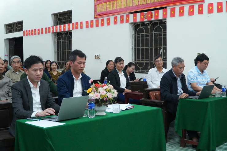  ĐỒNG CHÍ MAI XUÂN TRƯỜNG, BÍ THƯ ĐẢNG ỦY, CHỦ TỊCH HĐND XÃ DỰ SINH HOẠT CHI BỘ THÔN TẢO DƯƠNG, NHẤN MẠNH TẬP TRUNG CAO CHO CÔNG TÁC BẦU CỬ- Ảnh 2.