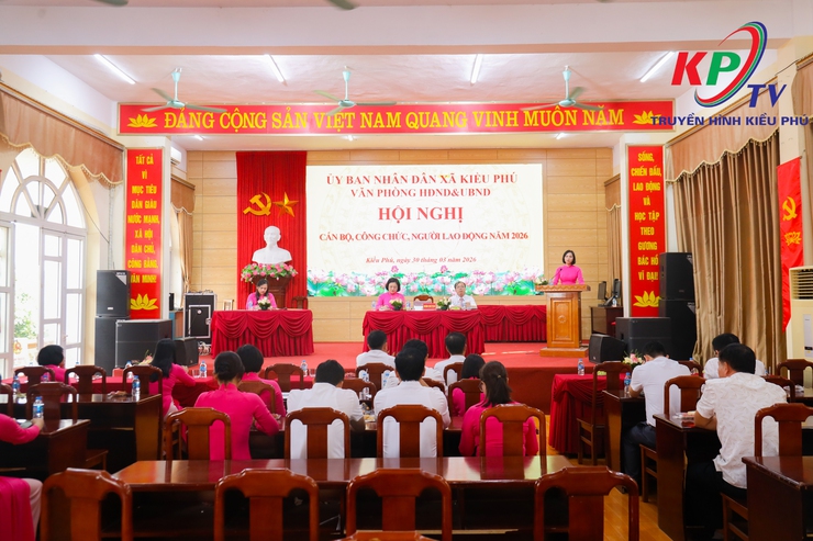Văn phòng HĐND&UBND xã Kiều Phú tổ chức hội nghị Cán bộ, công chức người lao động năm 2026- Ảnh 2.