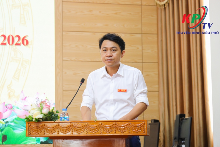 Văn phòng HĐND&UBND xã Kiều Phú tổ chức hội nghị Cán bộ, công chức người lao động năm 2026- Ảnh 6.