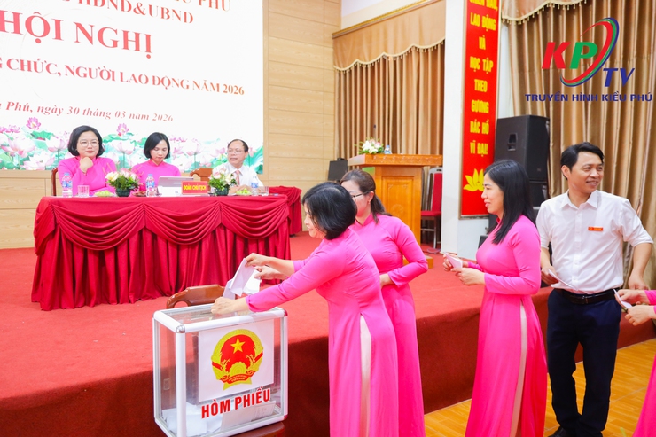 Văn phòng HĐND&UBND xã Kiều Phú tổ chức hội nghị Cán bộ, công chức người lao động năm 2026- Ảnh 9.