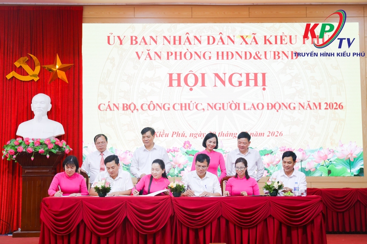 Văn phòng HĐND&UBND xã Kiều Phú tổ chức hội nghị Cán bộ, công chức người lao động năm 2026- Ảnh 12.