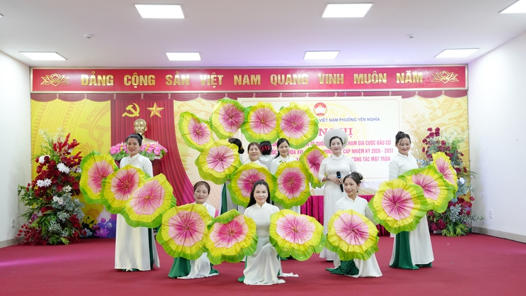 Ủy ban MTTQ Việt Nam phường Yên Nghĩa tổ chức hội nghị tổng kết công tác Mặt trận tham gia cuộc bầu cử đại biểu Quốc hội khóa XVI và đại biểu HĐND các cấp nhiệm kỳ 2026 - 2031- Ảnh 3.