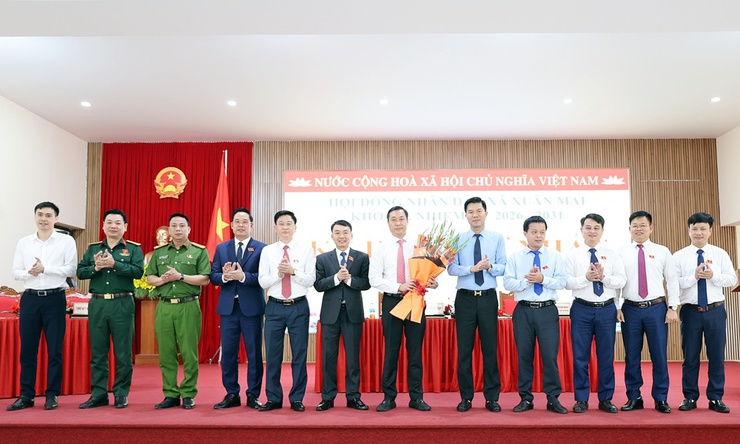 HĐND xã Xuân Mai tổ chức thành công kỳ họp thứ Nhất, kiện toàn nhân sự chủ chốt- Ảnh 15.