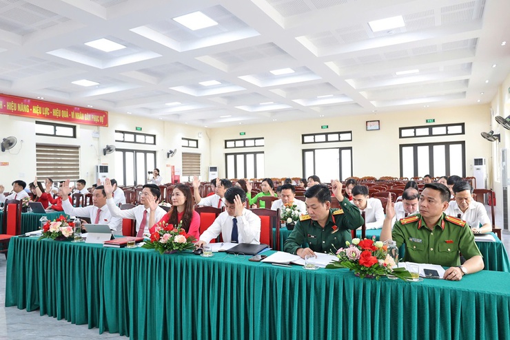 HĐND xã Xuân Mai tổ chức thành công kỳ họp thứ Nhất, kiện toàn nhân sự chủ chốt- Ảnh 17.