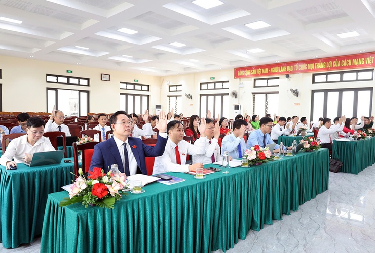 HĐND xã Xuân Mai tổ chức thành công kỳ họp thứ Nhất, kiện toàn nhân sự chủ chốt- Ảnh 18.