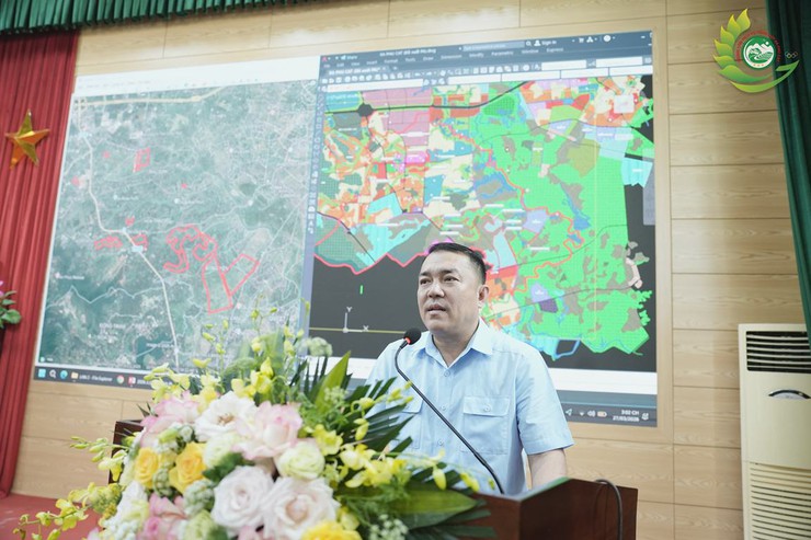 Hội nghị lấy ý kiến hoàn thiện đồ án quy hoạch xã Phú Cát- Ảnh 6.