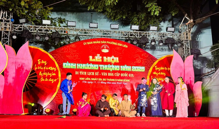 KHÔNG GIAN ÂM NHẠC "TRUYỀN THỐNG" ĐƯỢC TÁI HIỆN TẠI LỄ HỘI ĐÌNH KHƯƠNG THƯỢNG TỐI 29/3- Ảnh 1.