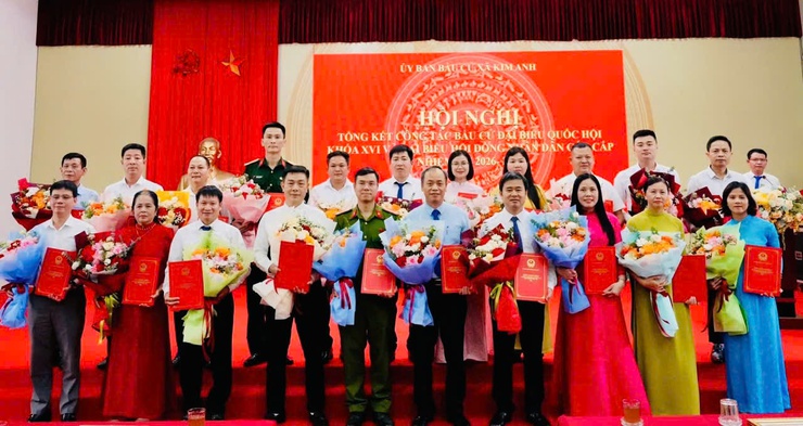 XÃ KIM ANH TỔ CHỨC HỘI NGHỊ TỔNG KẾT CÔNG TÁC  BẦU CỬ ĐBQH KHÓA XVI VÀ ĐẠI BIỂU HĐND CÁC CẤP, NHIỆM KỲ 2026 – 2031- Ảnh 11.