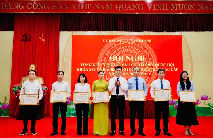 XÃ KIM ANH TỔ CHỨC HỘI NGHỊ TỔNG KẾT CÔNG TÁC  BẦU CỬ ĐBQH KHÓA XVI VÀ ĐẠI BIỂU HĐND CÁC CẤP, NHIỆM KỲ 2026 – 2031- Ảnh 12.