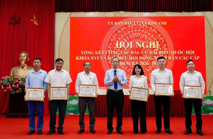 XÃ KIM ANH TỔ CHỨC HỘI NGHỊ TỔNG KẾT CÔNG TÁC  BẦU CỬ ĐBQH KHÓA XVI VÀ ĐẠI BIỂU HĐND CÁC CẤP, NHIỆM KỲ 2026 – 2031- Ảnh 13.