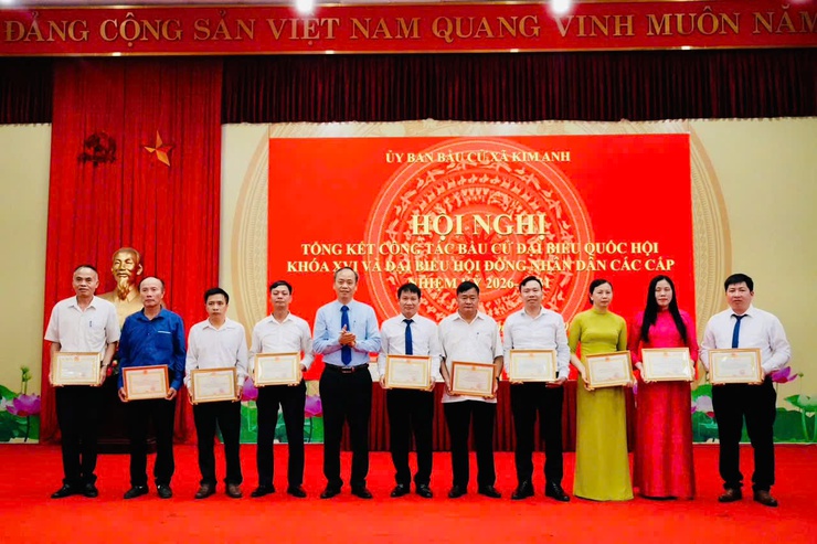 XÃ KIM ANH TỔ CHỨC HỘI NGHỊ TỔNG KẾT CÔNG TÁC  BẦU CỬ ĐBQH KHÓA XVI VÀ ĐẠI BIỂU HĐND CÁC CẤP, NHIỆM KỲ 2026 – 2031- Ảnh 14.