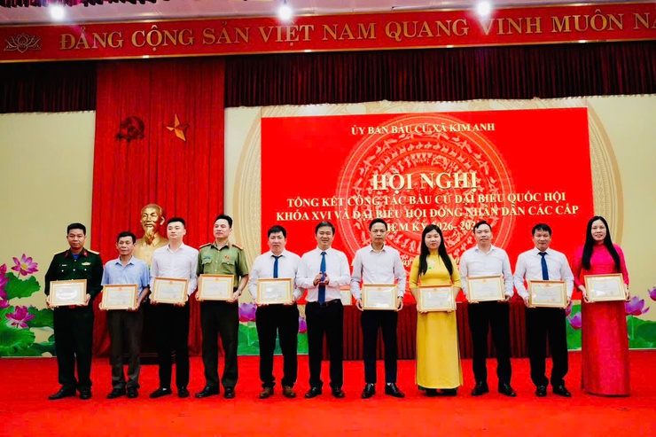 XÃ KIM ANH TỔ CHỨC HỘI NGHỊ TỔNG KẾT CÔNG TÁC  BẦU CỬ ĐBQH KHÓA XVI VÀ ĐẠI BIỂU HĐND CÁC CẤP, NHIỆM KỲ 2026 – 2031- Ảnh 15.