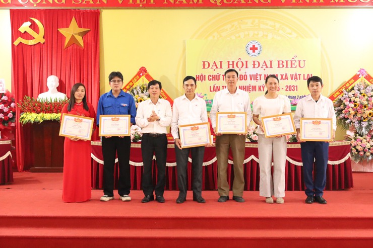 Đại hội đại biểu Hội Chữ thập đỏ xã Vật Lại lần thứ I, nhiệm kỳ 2026 – 2031- Ảnh 16.