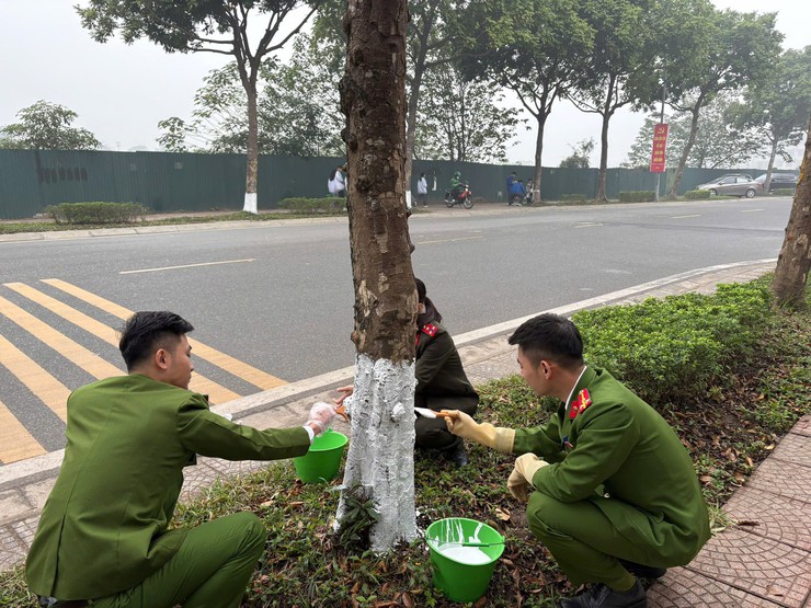 Tuổi trẻ phường Long Biên xung kích: từ hỗ trợ bầu cử đến xây dựng đô thị văn minh- Ảnh 4.